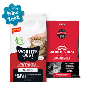 World’s Best Cat Litter Multiple Unscented (2 sizes)