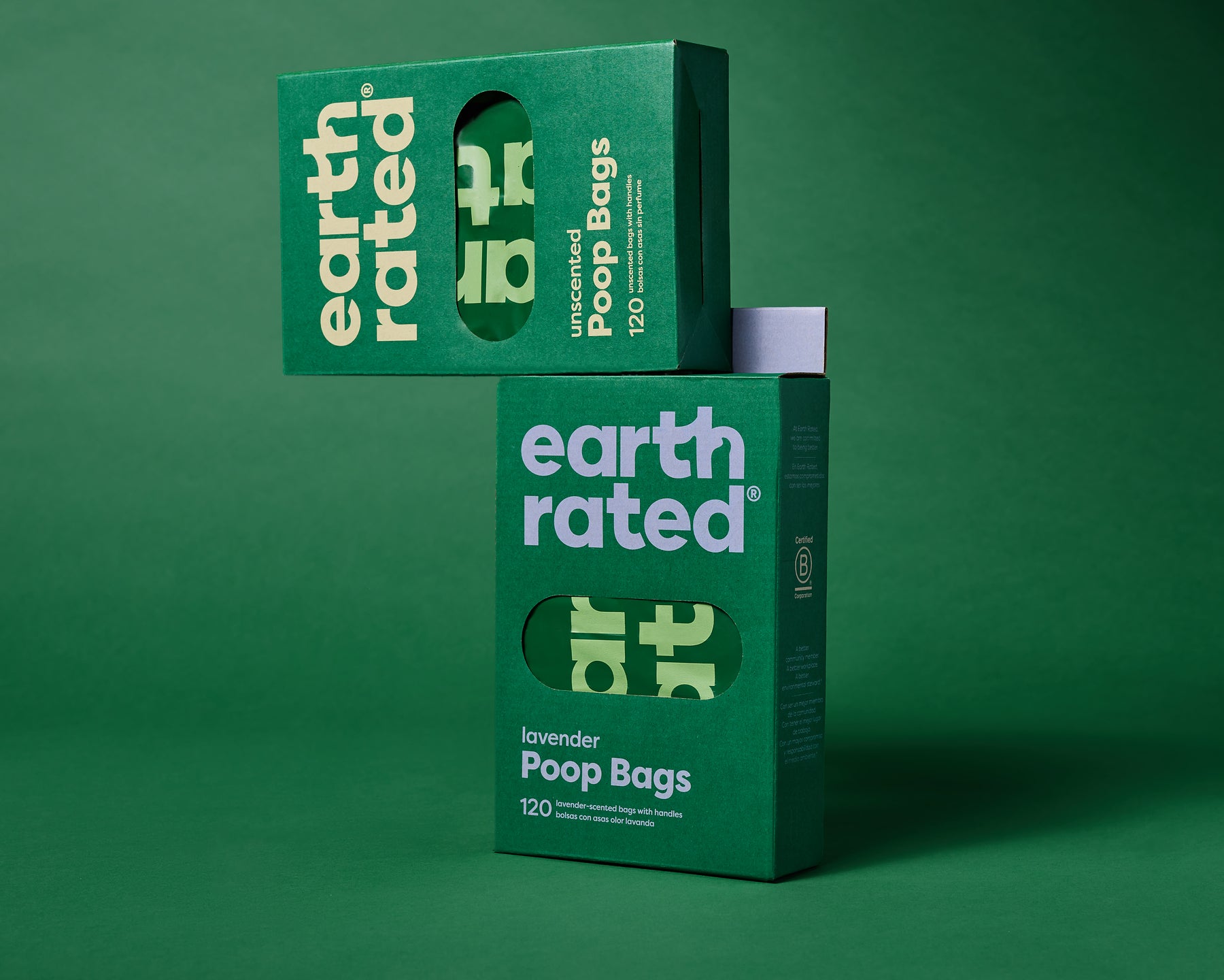 Earth Rated 120 Tie Handle Poop Bags Unscented