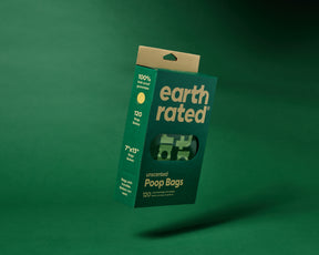 Earth Rated 120 Tie Handle Poop Bags Unscented