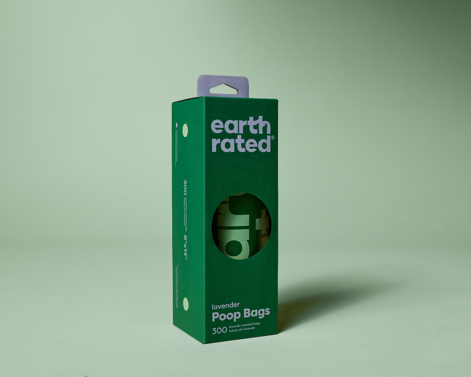 Earth Rated 300 Poop Bags Large Roll Lavender