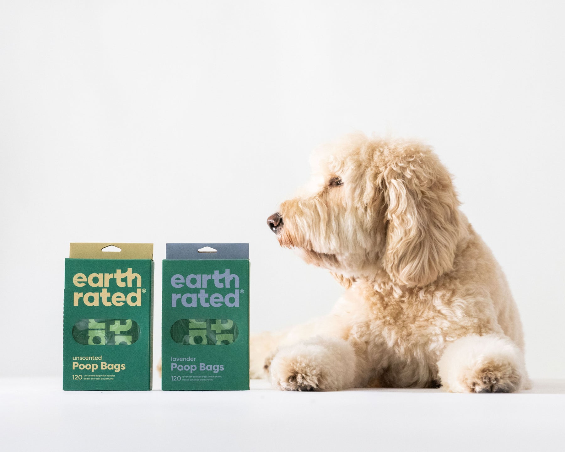 Earth Rated 120 Tie Handle Poop Bags Unscented