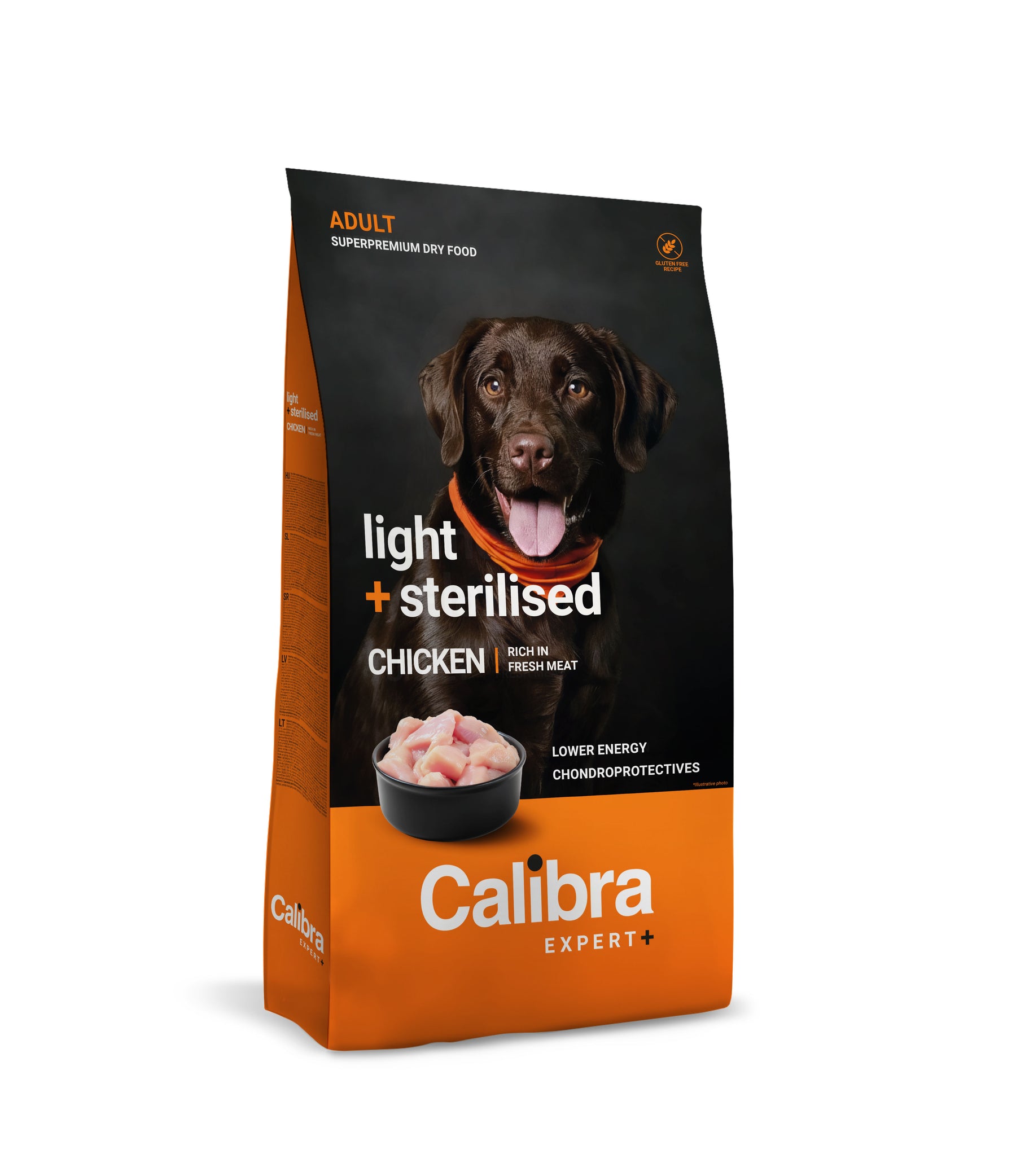 Calibra Dog EXPERT+ Adult Light Sterilised Chicken 750g