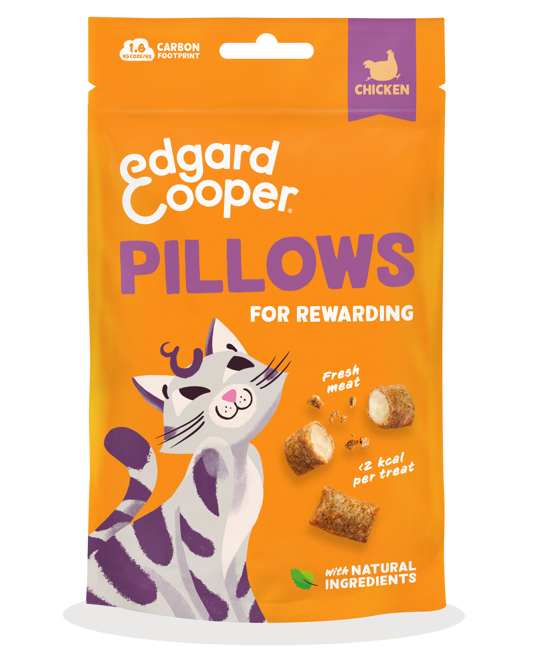 Edgard & Cooper Cat Chicken Pillows 60g
