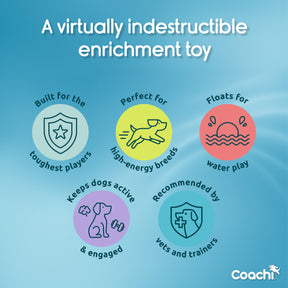 Coachi Boomi Ball (4 sizes/4 colours)