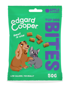 Edgard & Cooper Apple and Blueberry Small Bites 50g
