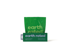 Earth Rated 300 Poop Bags Large Roll Lavender