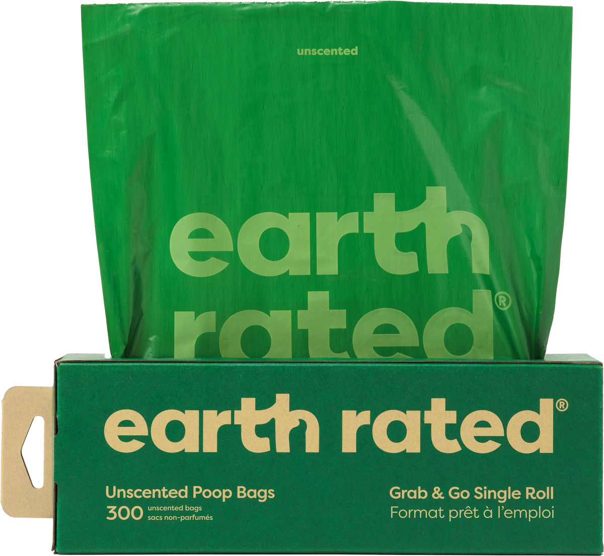 Earth Rated 300 Poop Bags Large Roll Unscented