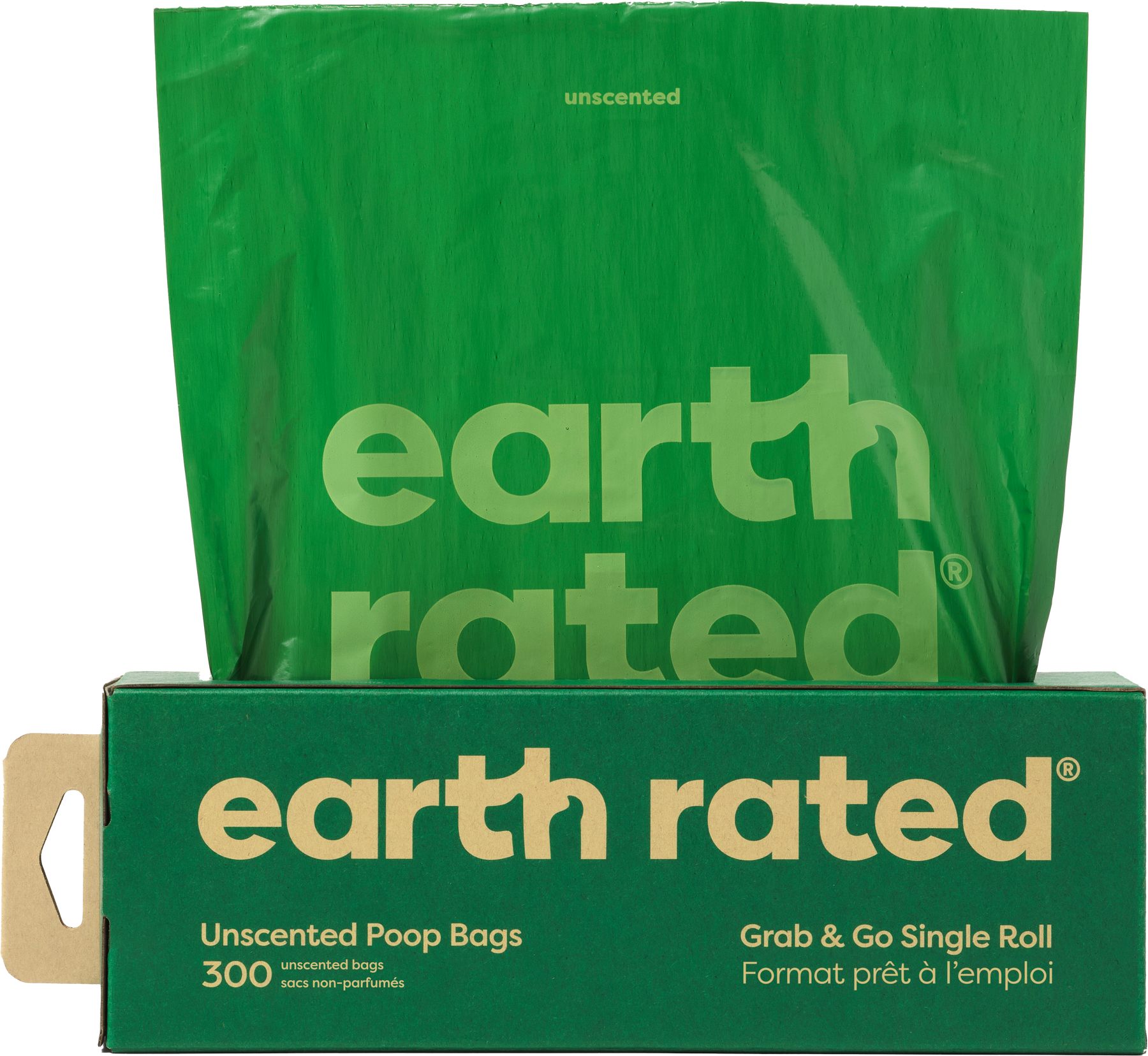 Earth Rated 300 Poop Bags Large Roll Unscented