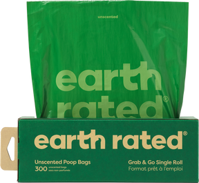 Earth Rated 300 Poop Bags Large Roll Unscented