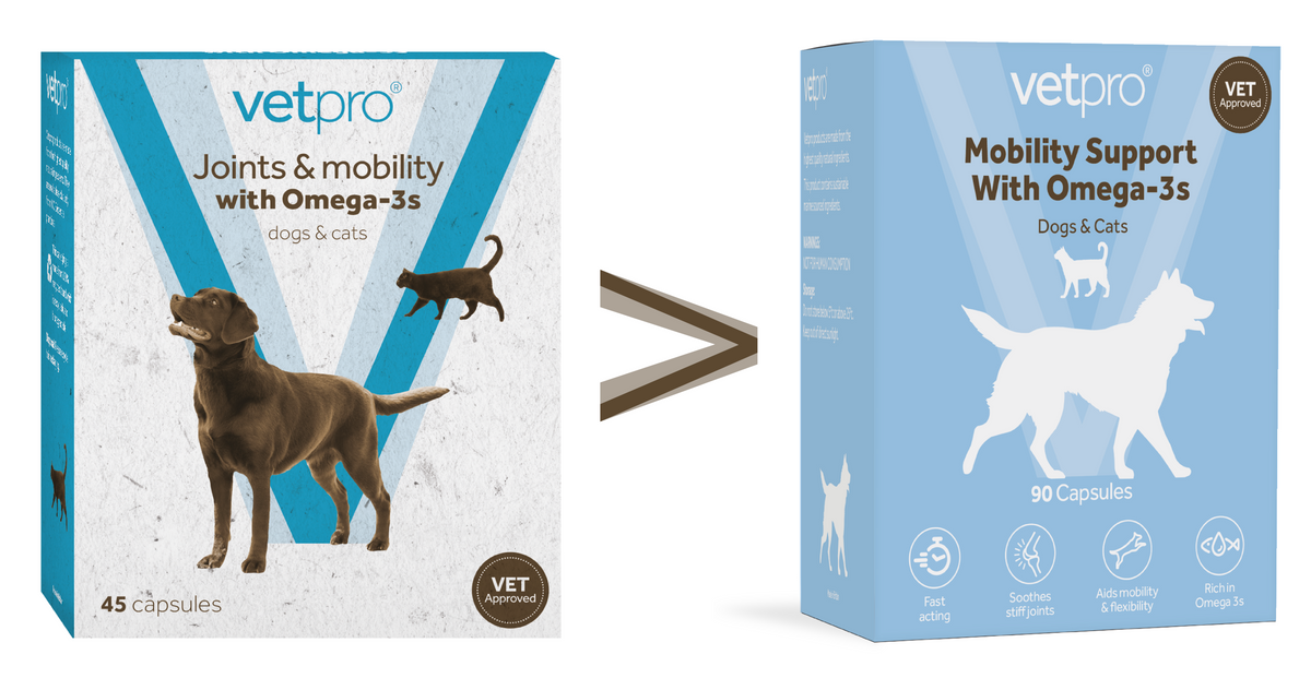 Vetpro Joints & Mobility with Omega-3s - 90 capsules