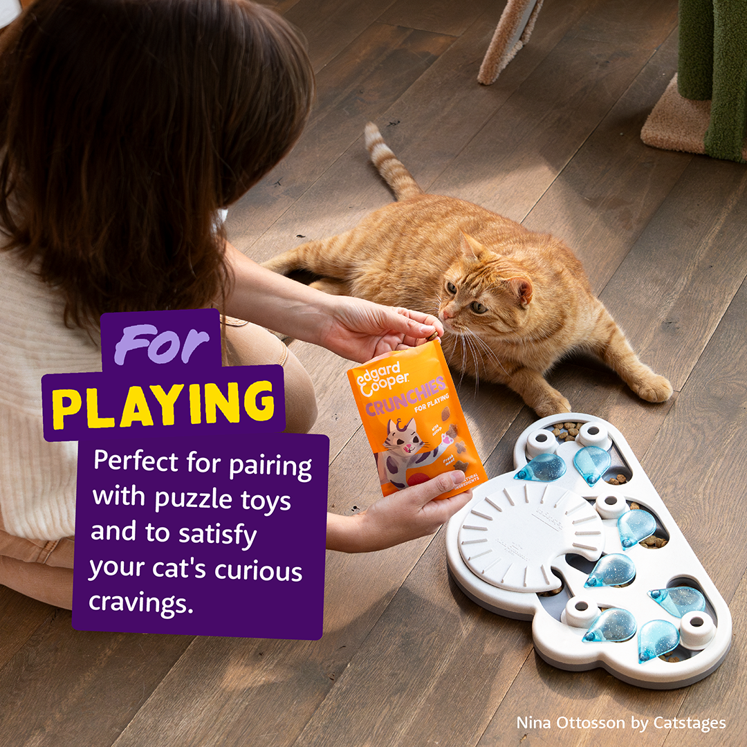 Edgard & Cooper Cat Chicken Crunchies 50g