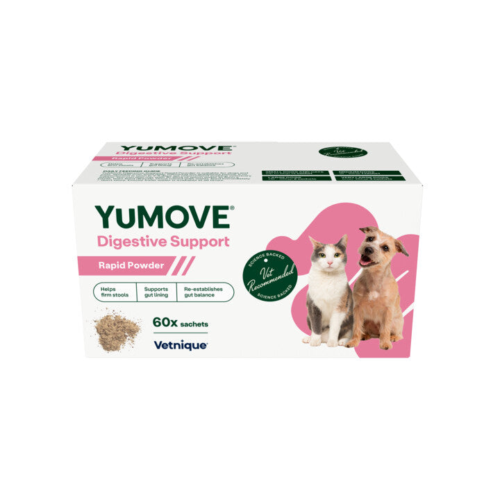 YuMOVE Digestive Support Rapid Powder for Dogs and Cats
