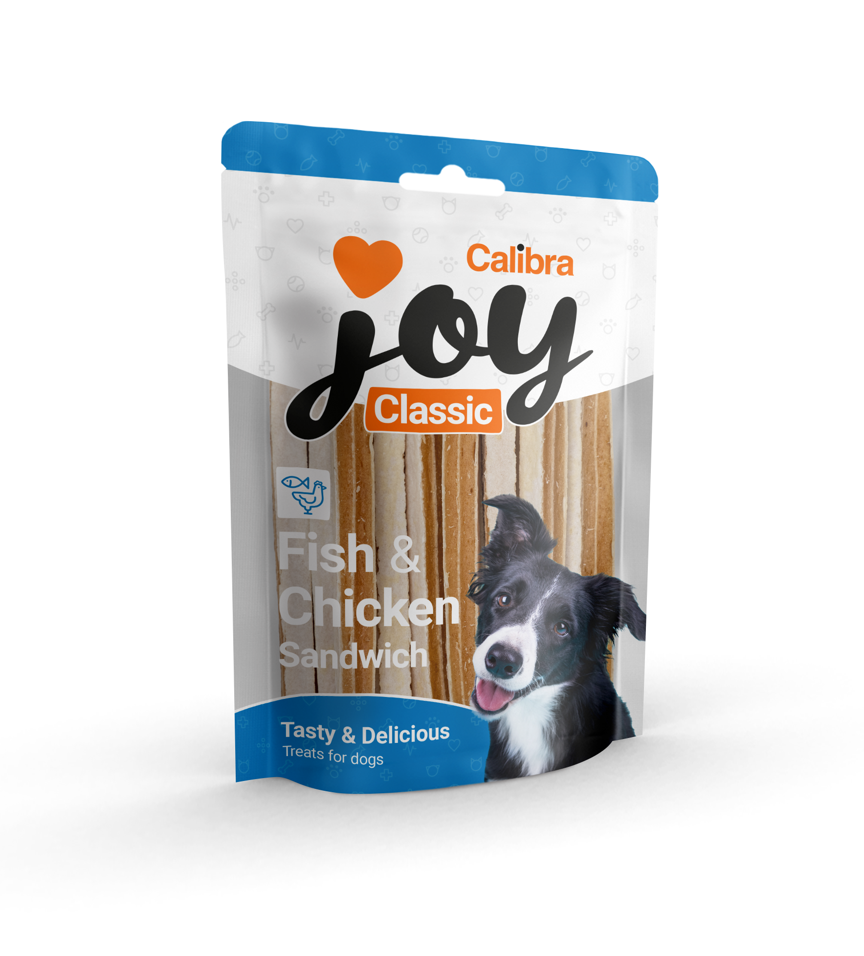 Calibra Joy Dog Classic Fish & Chicken Sandwich 250g/500g