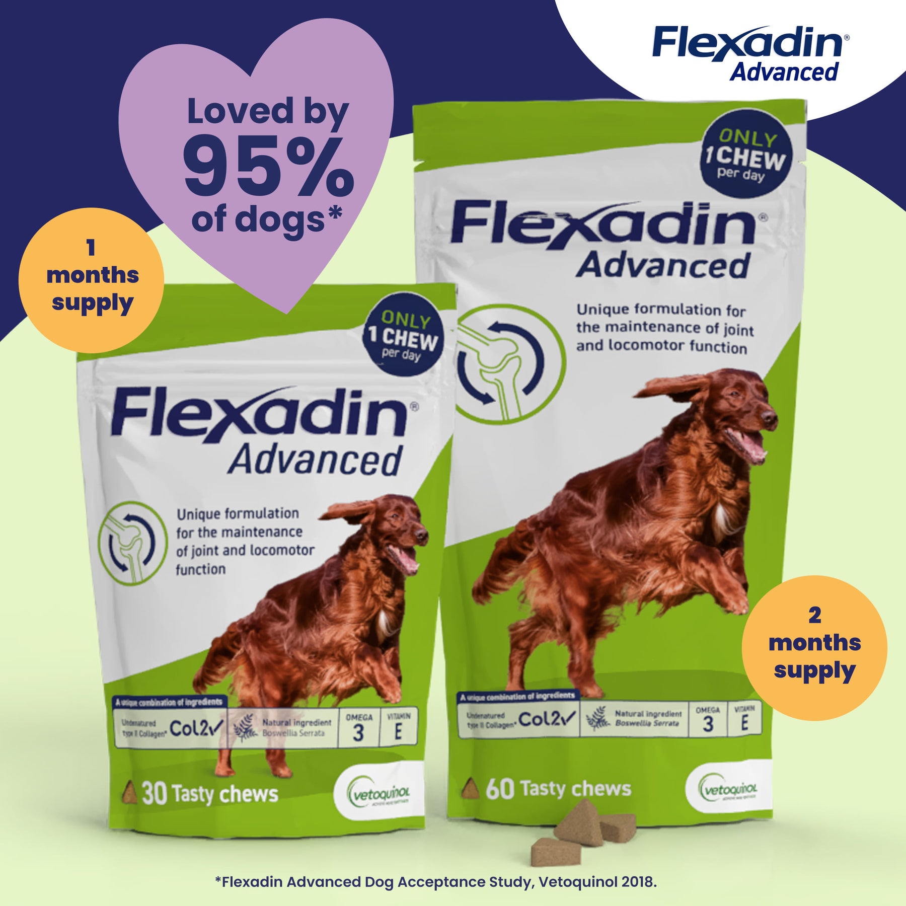 Flexadin Advanced Joint Care Supplement for Dogs