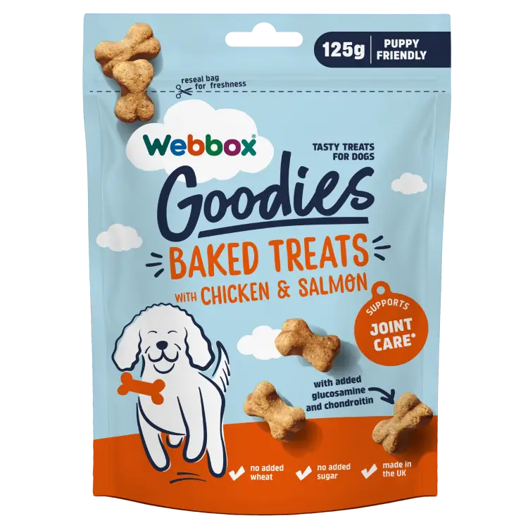 Webbox Dog Goodies Chicken with Salmon (1 pack/ 8 packs)