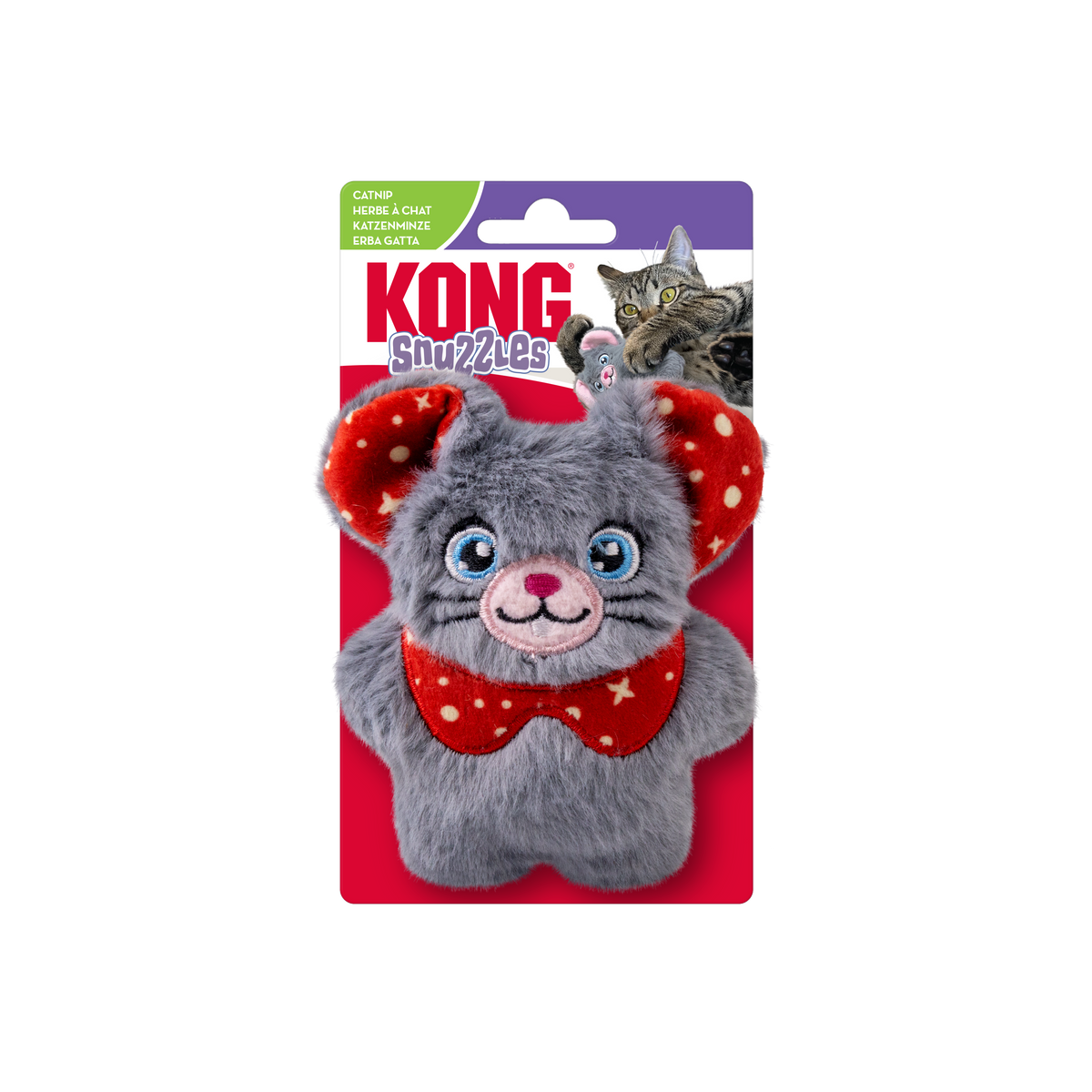KONG Holiday Snuzzles Mouse Assorted
