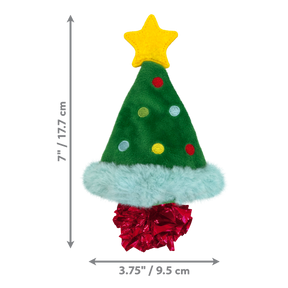 KONG Holiday Crackles Christmas Tree