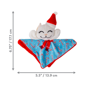 KONG Holiday Crackles Santa Kitty