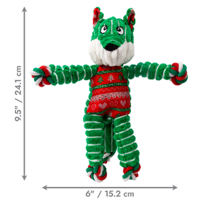 KONG Holiday Floppy Knots Fox Small/Medium