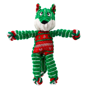 KONG Holiday Floppy Knots Fox Small/Medium