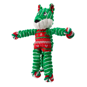 KONG Holiday Floppy Knots Fox Small/Medium