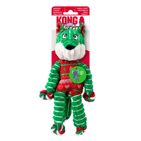 KONG Holiday Floppy Knots Fox Small/Medium