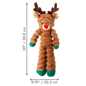 KONG Holiday Shakers Crumples Reindeer XL