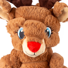 KONG Holiday Shakers Crumples Reindeer XL