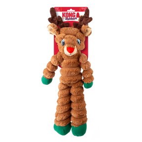 KONG Holiday Shakers Crumples Reindeer XL