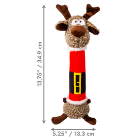KONG Holiday Shakers Luvs Reindeer Medium