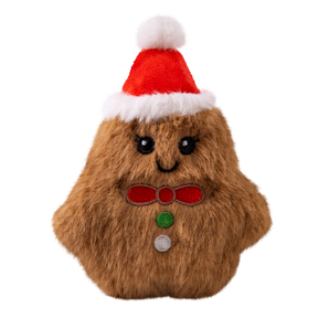KONG Holiday Snuzzles Mini Gingerbread XS