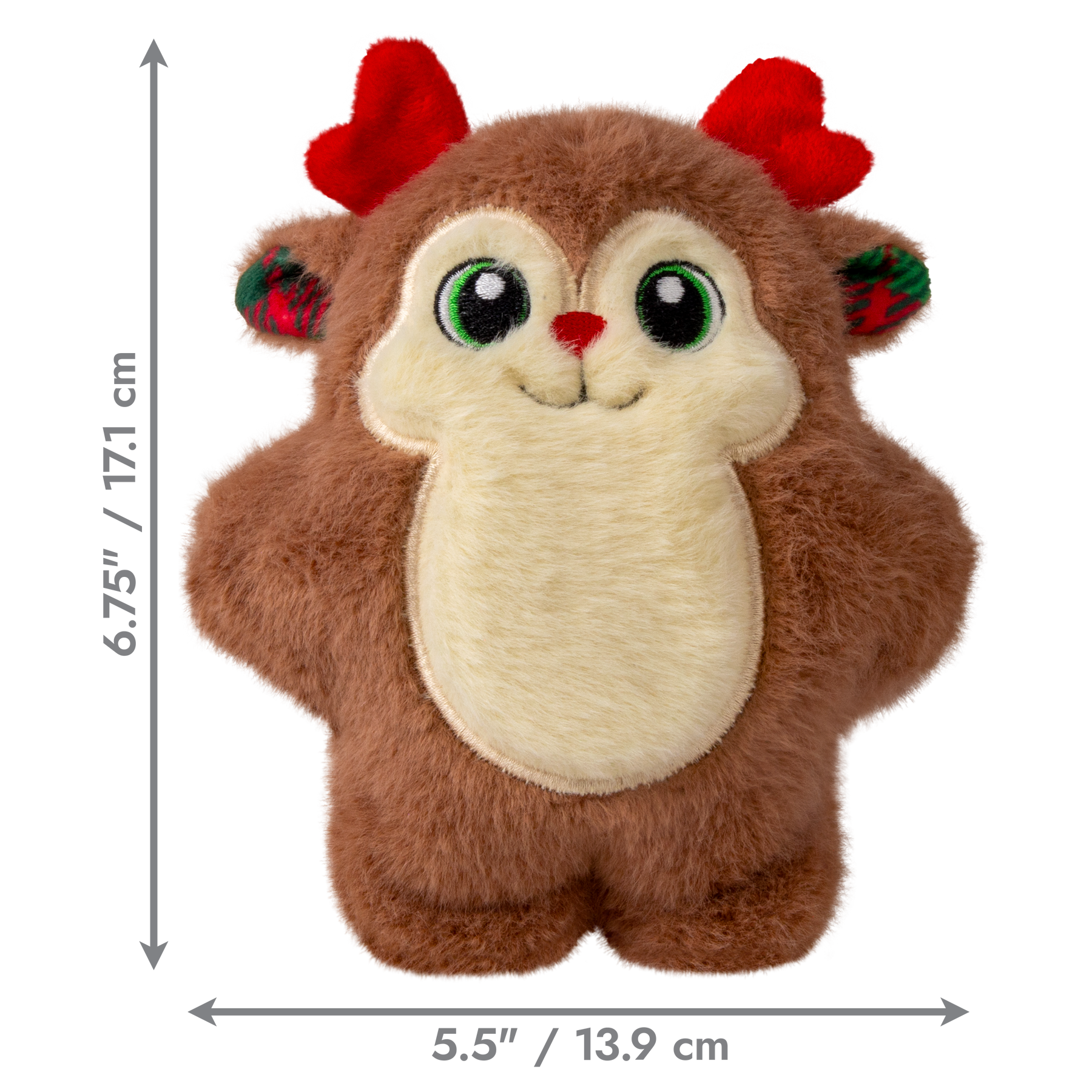 KONG Holiday Snuzzles Reindeer Small