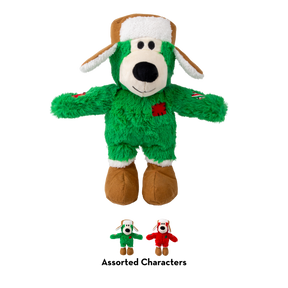 KONG Holiday Wild Knots Bear Assorted Medium/Large