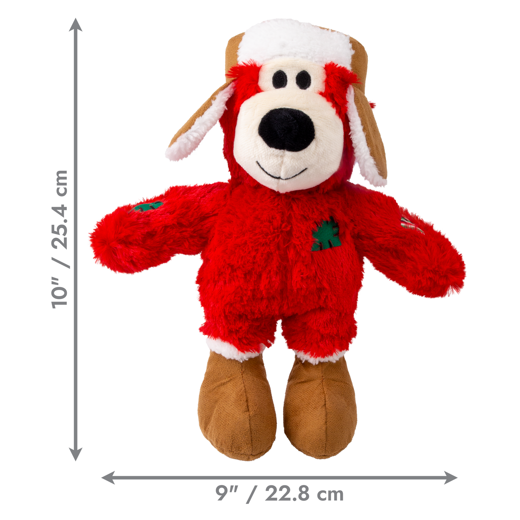 KONG Holiday Wild Knots Bear Assorted Medium/Large