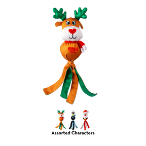 KONG Holiday Wubba Assorted Large ( Santa, Reindeer, Penguin)