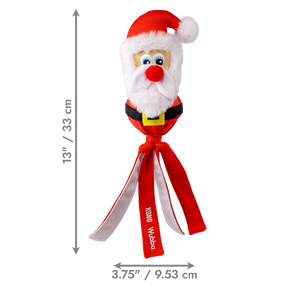 KONG Holiday Wubba Assorted Large ( Santa, Reindeer, Penguin)