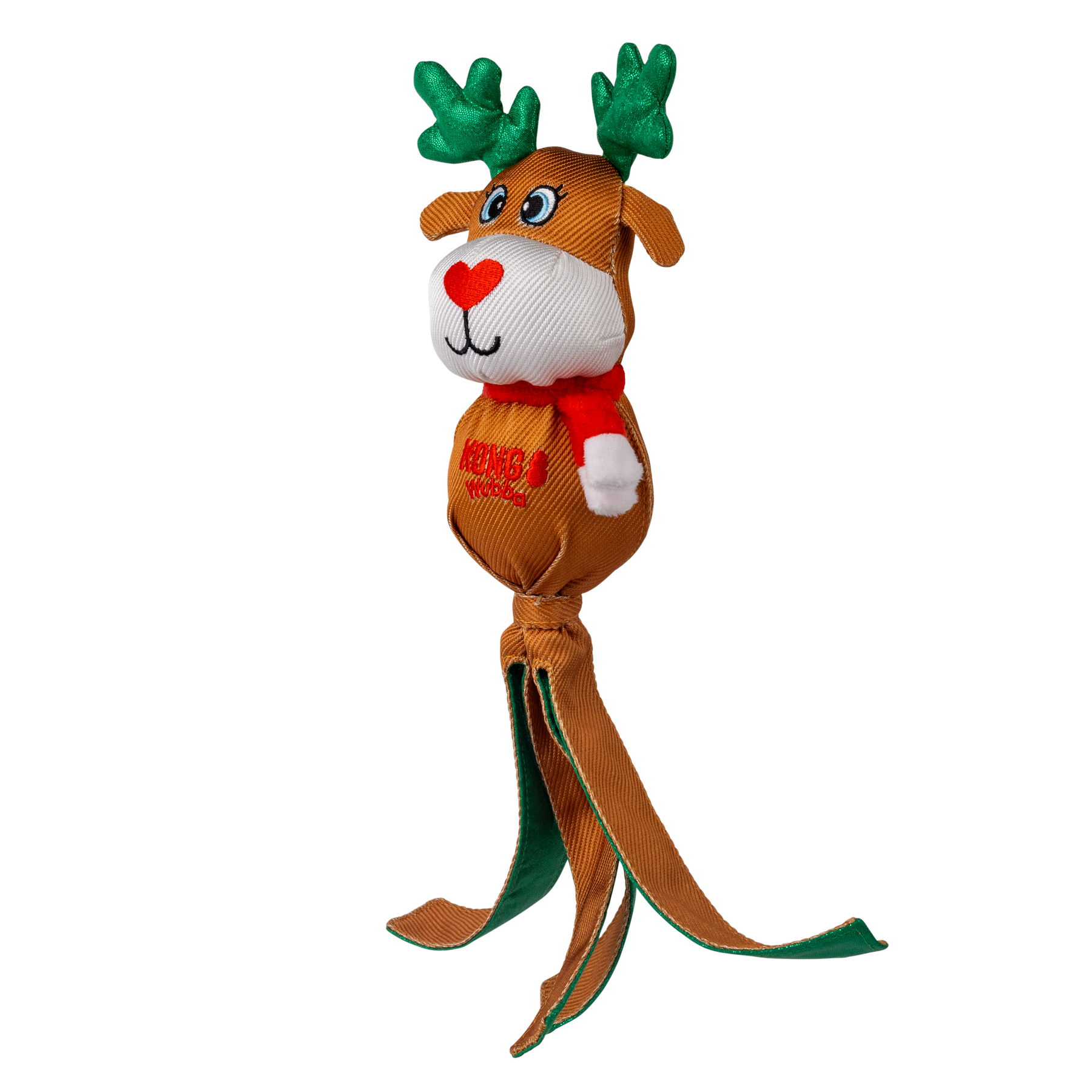 KONG Holiday Wubba Assorted Large ( Santa, Reindeer, Penguin)