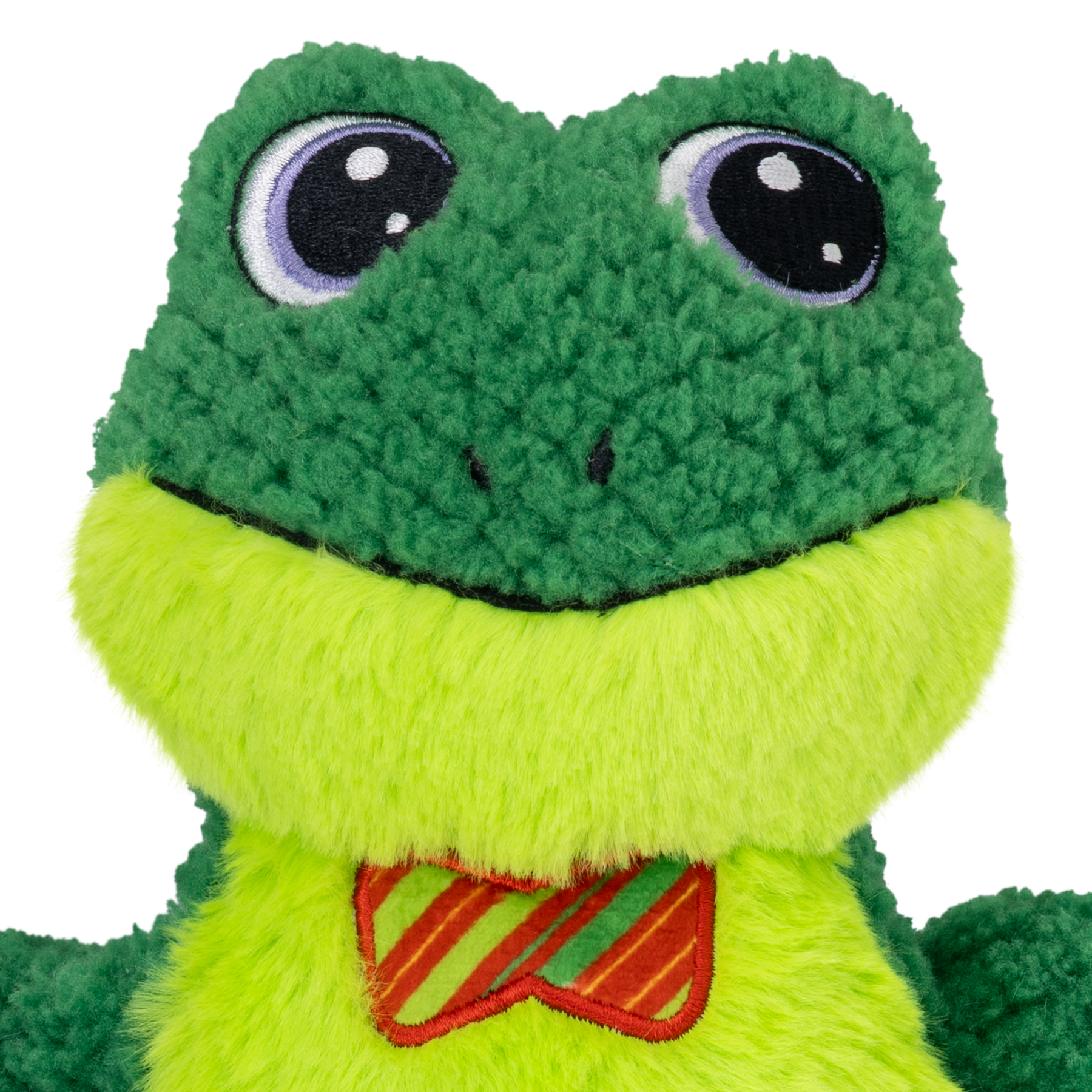 KONG Holiday Knots Bow Tie Frog Large/XL