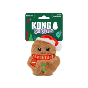 KONG Holiday Snuzzles Santa Gingerbread XS