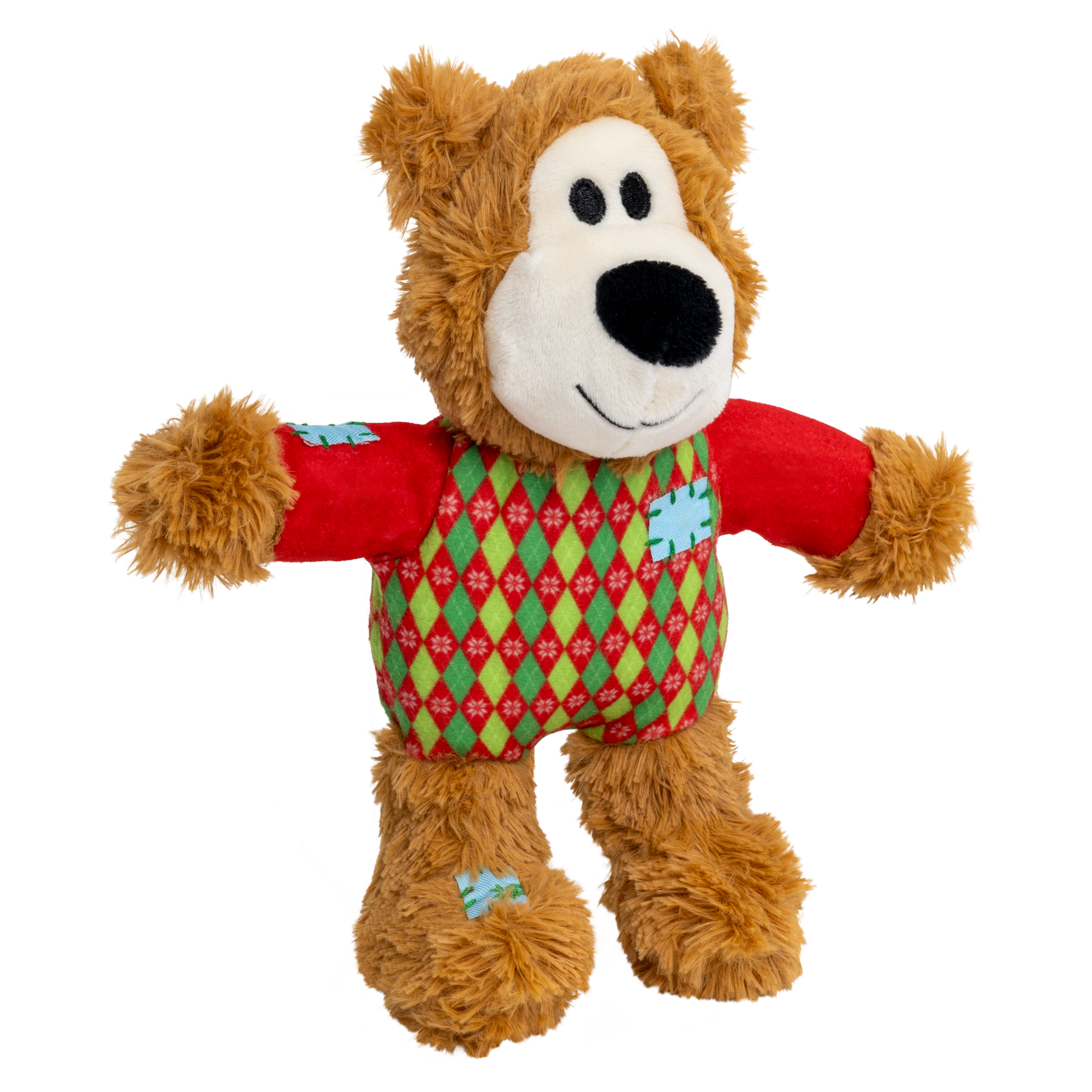 KONG Holiday Wild Knots Sweater Bear Red Small/Medium