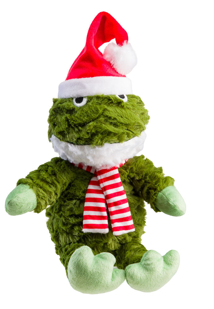 House of Paws Snuggly Frog Dog Toy