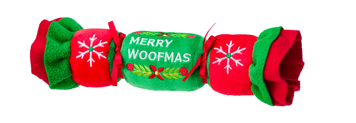 House of Paws Christmas Cracker Dog Toy
