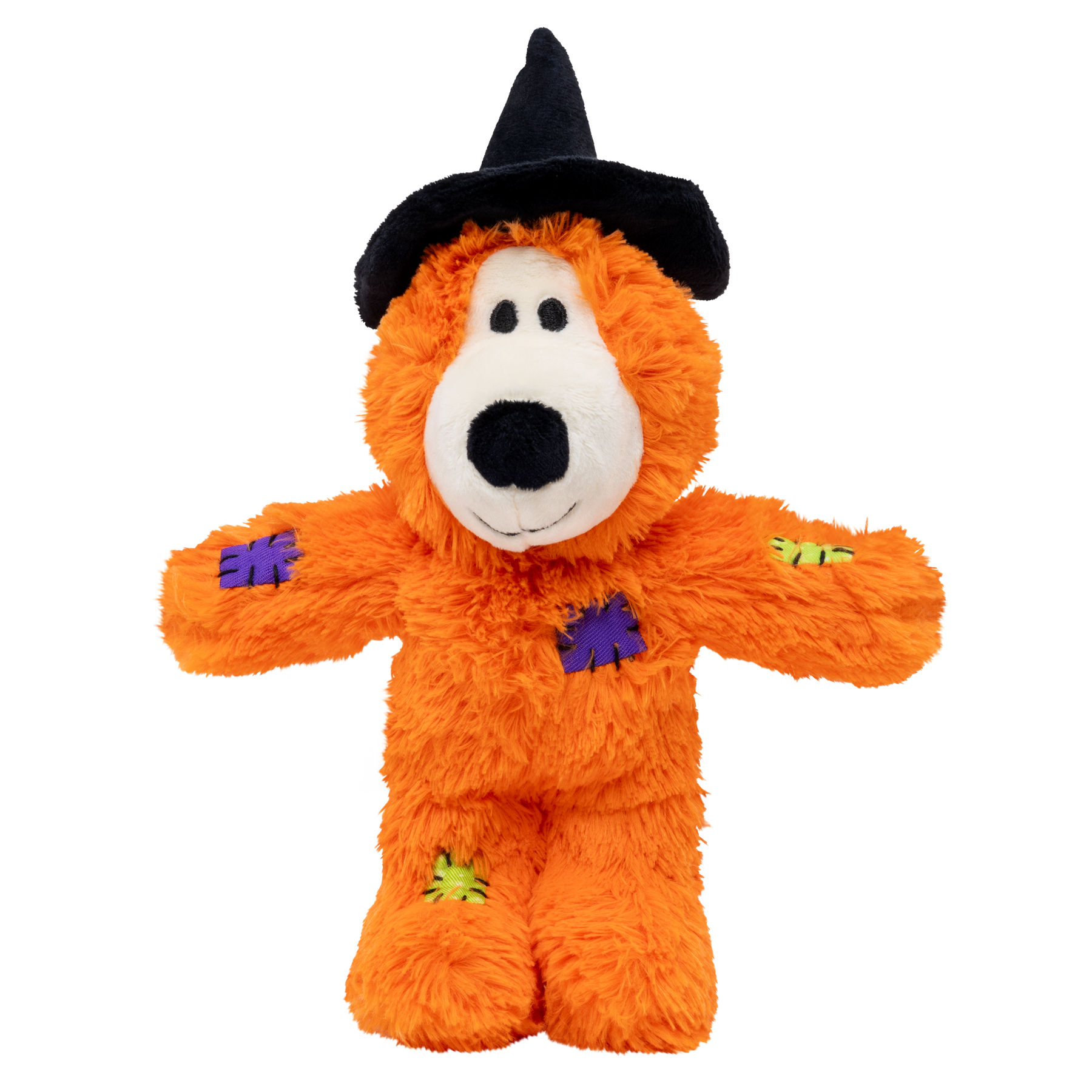 KONG Halloween Wild Knots Witch Bear Orange Small/Medium
