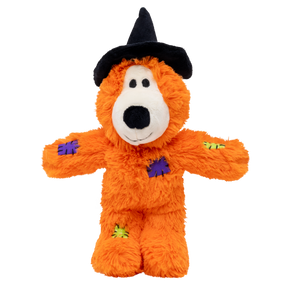 KONG Halloween Wild Knots Witch Bear Orange Small/Medium