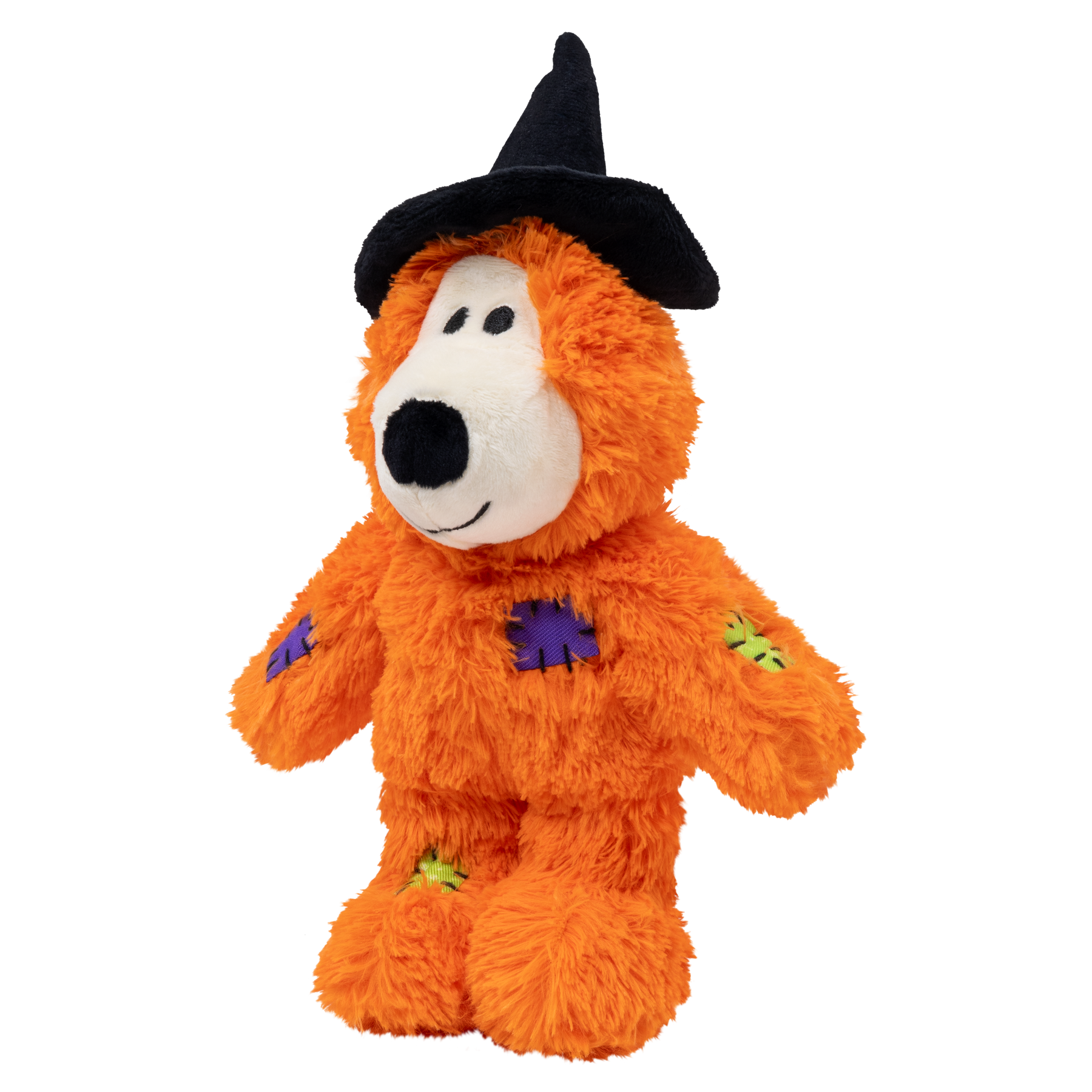 KONG Halloween Wild Knots Witch Bear Orange Small/Medium