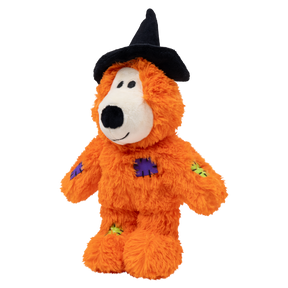 KONG Halloween Wild Knots Witch Bear Orange Small/Medium