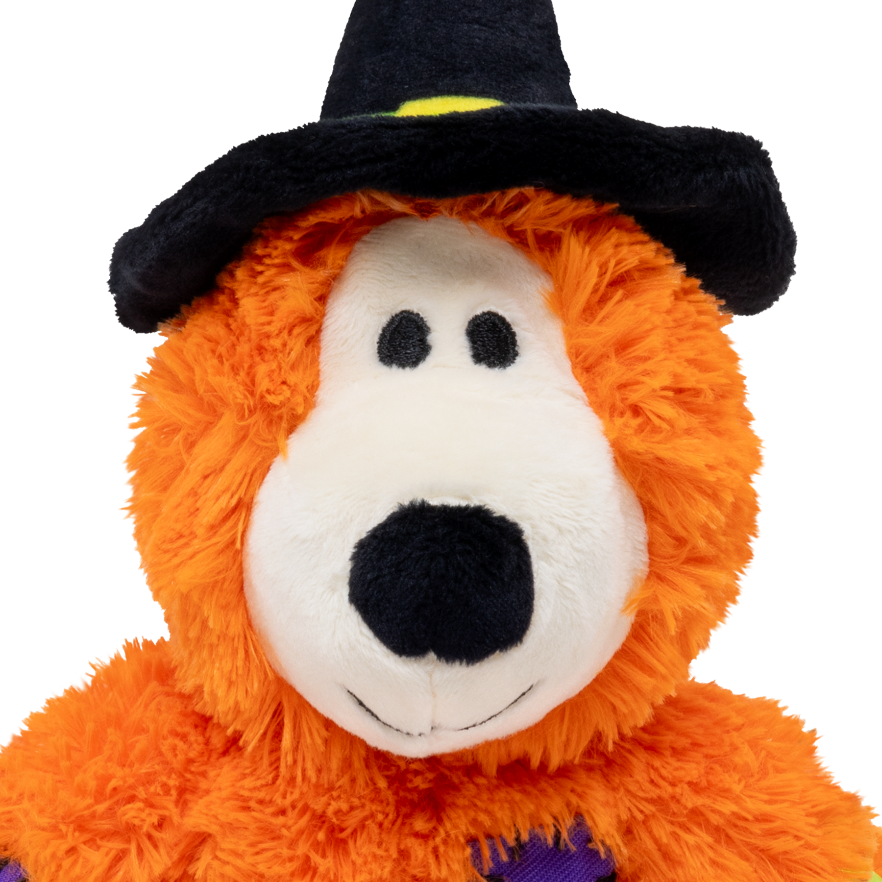 KONG Halloween Wild Knots Witch Bear Orange Small/Medium