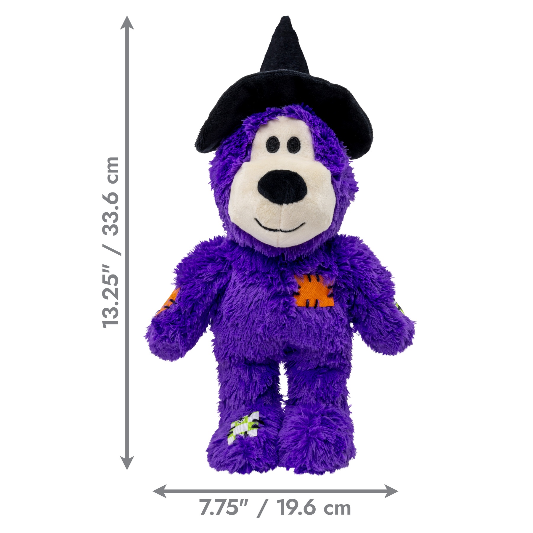 KONG Halloween Wild Knots Witch Bear Purple Medium/Large