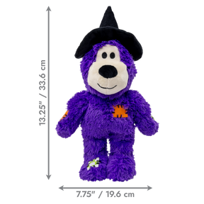 KONG Halloween Wild Knots Witch Bear Purple Medium/Large