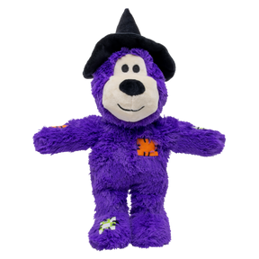 KONG Halloween Wild Knots Witch Bear Purple Medium/Large